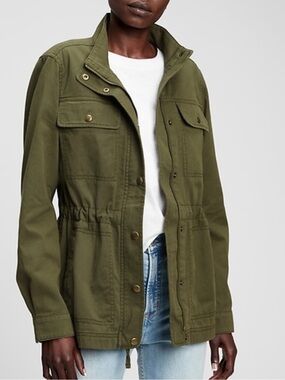 GAP Factory Canvas Utility Jacket